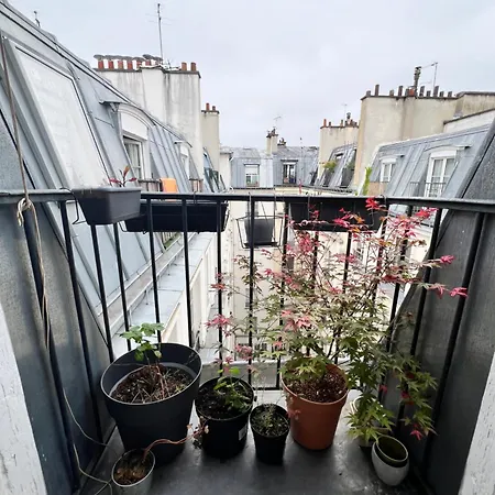 Apartment T2 Parisien Avec Balcon Paris